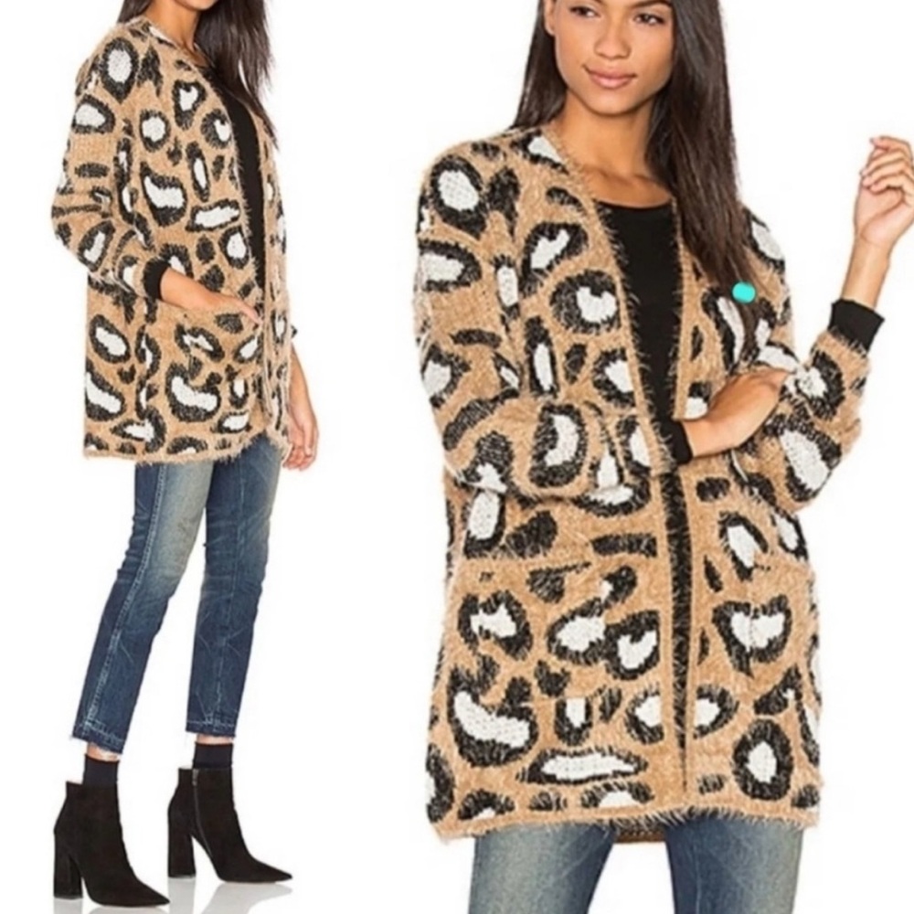 Show Me Your Mumu XS Leopard Cozi Cardi Cardigan